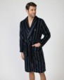 Long crossover men's robe