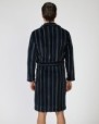 Long crossover men's robe