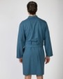 Long crossover men's robe