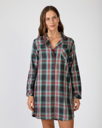 Short open fabric nightgown...