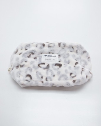 Polar fabric toiletry bag