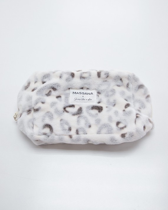 Polar fabric toiletry bag