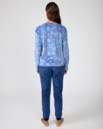 Pijama de dona llarg en teixit de micropolar