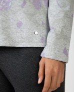 Long women's milanese knit pajamas