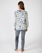 Pijama de dona llarg en teixit de micropolar