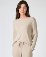 Pijama de dona llarg en teixit desagullat