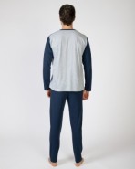 Pijama llarg d'home de punt