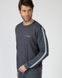 Men's long knitted pajamas
