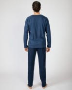 Pijama llarg d'home de punt