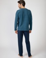 Pijama llarg d'home de punt