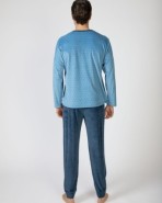 Pijama largo de hombre de micropolar