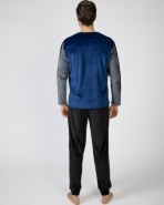 Pijama llarg d'home de micropolar