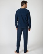 Pijama llarg d'home de punt