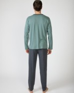 Pijama llarg d'home de punt