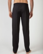 Men's long cotton knit pajama pants