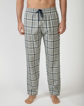 Men's long cotton knit...