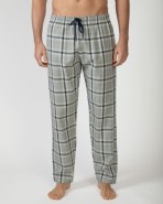 Pantalons de pijama llarg d'home de punt de cotó