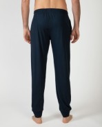 Men's long cotton knit pajama pants