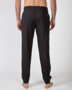 Men's long cotton knit pajama pants