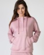 Sudadera de mujer con capucha tejido suave