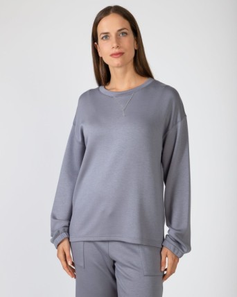 Women's soft fabric sweatshirt