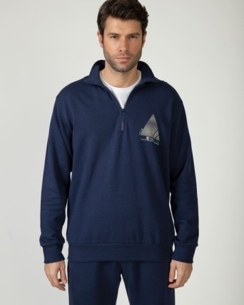 Men's cotton sports sweatshirt
