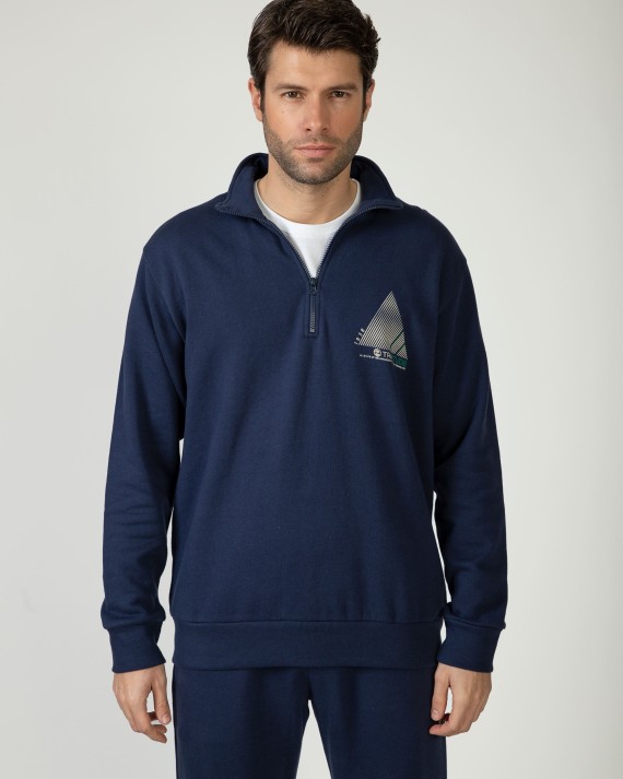 Sudadera deportiva de hombre de algodón
