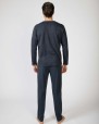 Pijama llarg d'home de punt