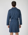 Long crossover men's robe
