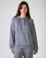 Women's soft fabric hooded sweatshirt