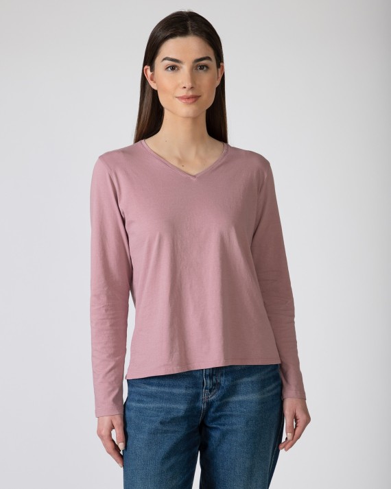 Camiseta básica de mujer algodón 100%