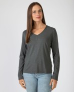Women's basic 100% flamé cotton t-shirt