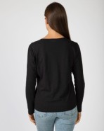 Women's basic 100% flamé cotton t-shirt