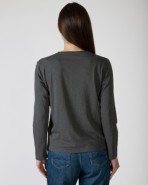 Camiseta básica de mujer algodón flamé 100%