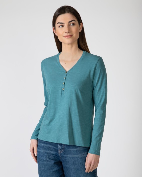 Women's basic 100% flamé cotton t-shirt