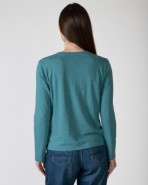 Women's basic 100% flamé cotton t-shirt