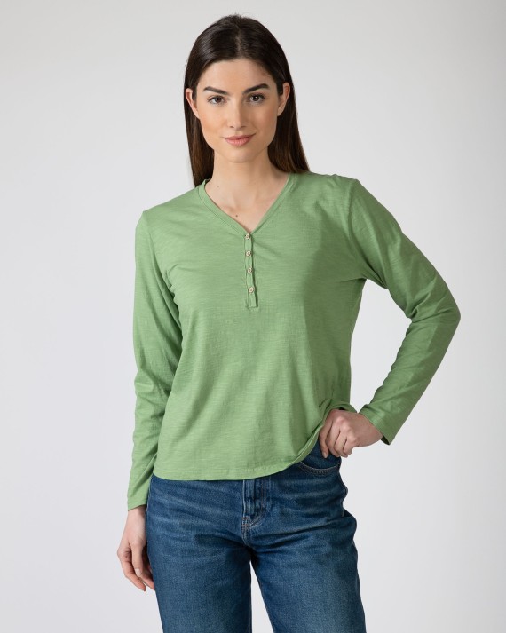 Women's basic 100% flamé cotton t-shirt