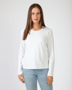 Women's basic 100% flamé cotton t-shirt