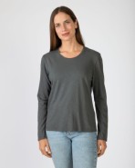 Women's basic 100% flamé cotton t-shirt