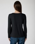 Women's basic viscose knit t-shirt
