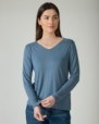 Women's basic viscose knit t-shirt