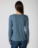 Women's basic viscose knit t-shirt