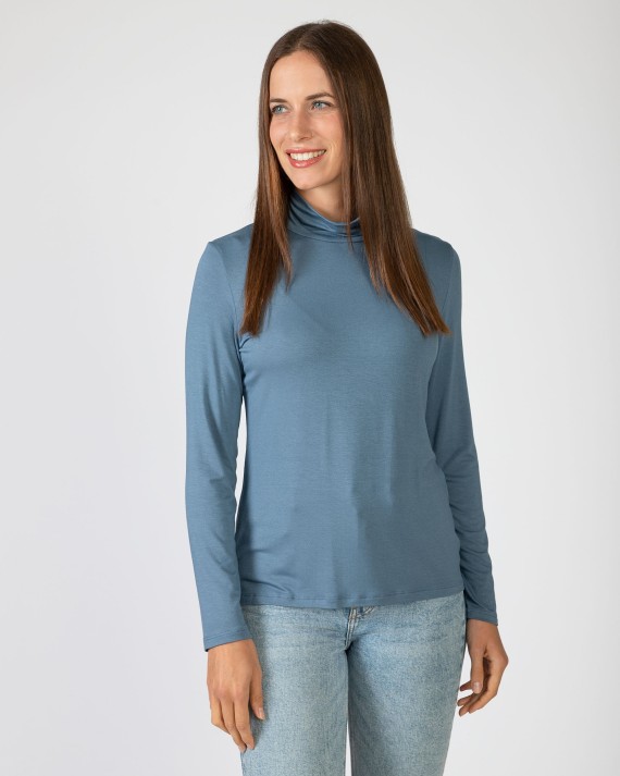 Women's basic viscose knit t-shirt