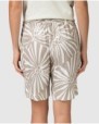 Pantalón corto de mujer corte ancho estampado