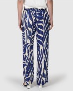 Pantalons llargs de dona tall ample estampat