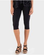 Women's plain capri pants legging style