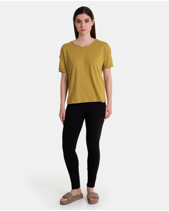 Pantalons llargs llis tipus legging de dona