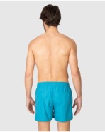 Bañador de hombre liso con cintura elástica y cordón