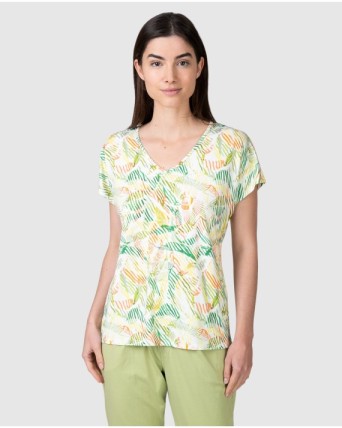 Women's short-sleeved printed t-shirt