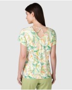 Camiseta de mujer de manga corta estampada